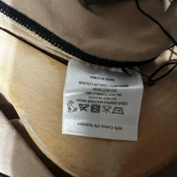 Hera Hero Men long sleeve workout shirt Beige/Brown NWT - Picture 7 of 7